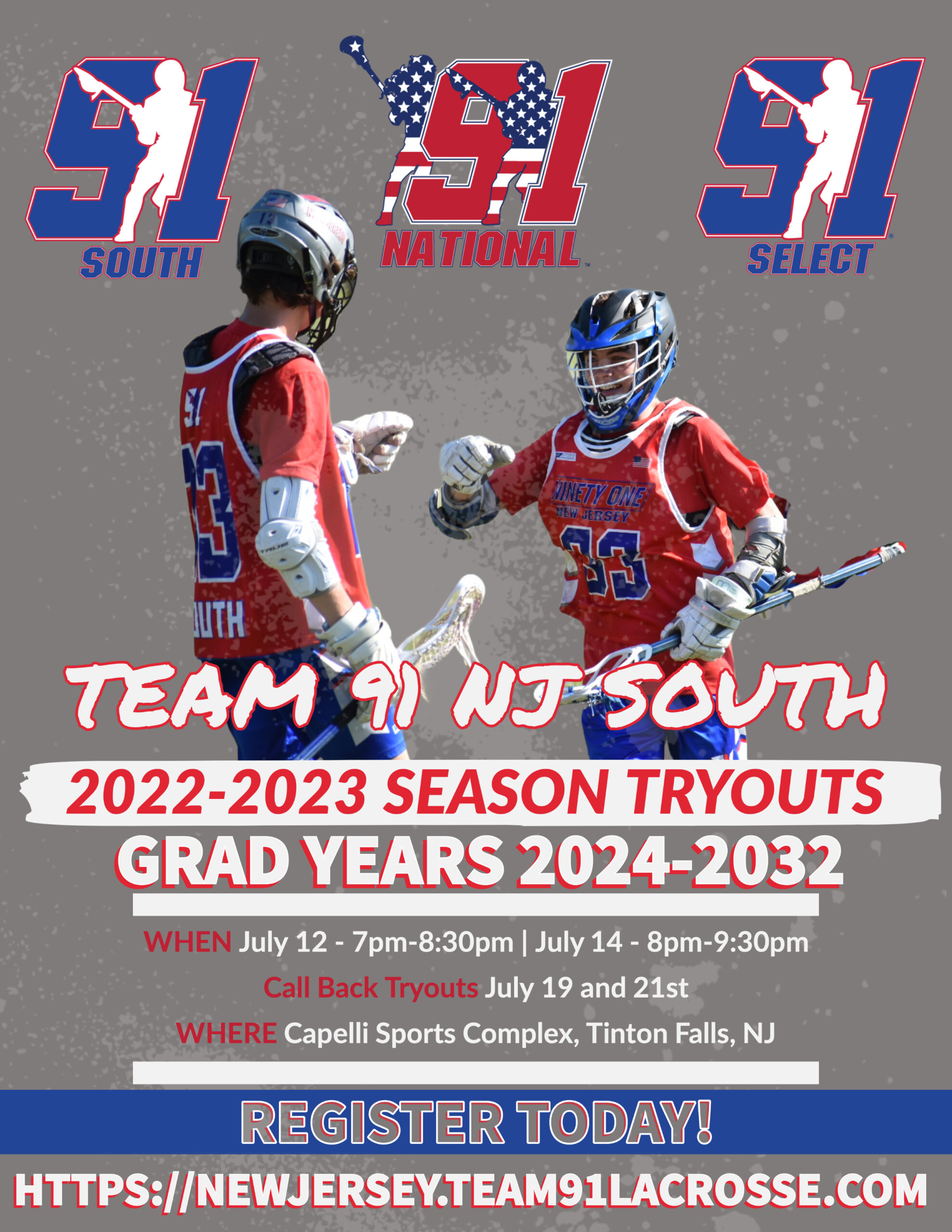 Team 91 NJ South Tryouts 2022-2023